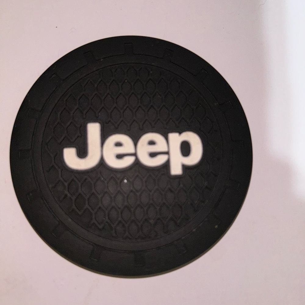 Jeep coasters for Jeep cup holder